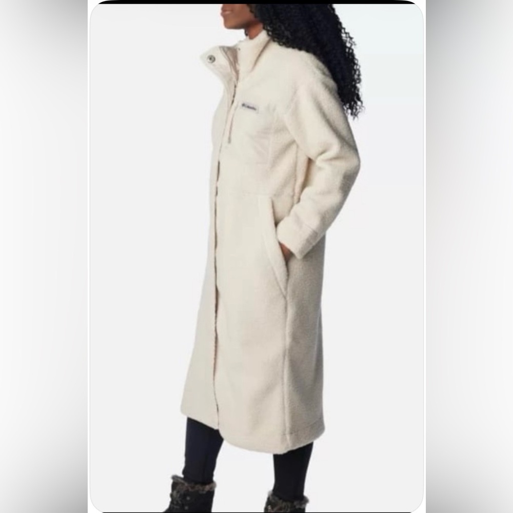 NWT Columbia Panorama Full Length jacket, off white, women’s size medium. - Picture 2 of 13